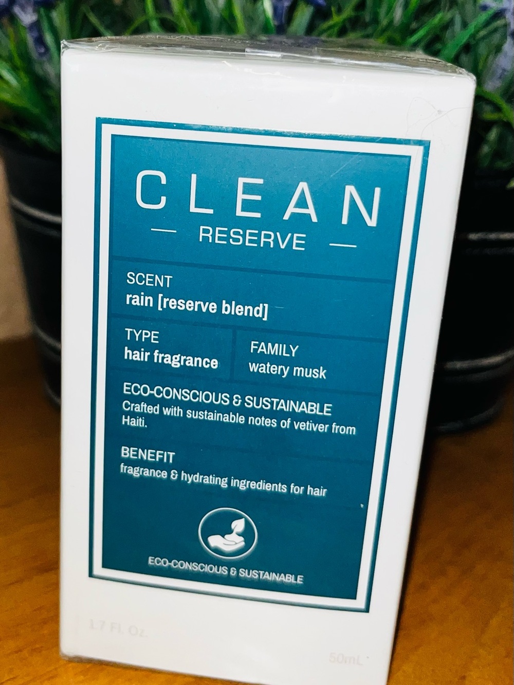 CLEAN Reserve Rain Hair Fragrance Mist - Blue